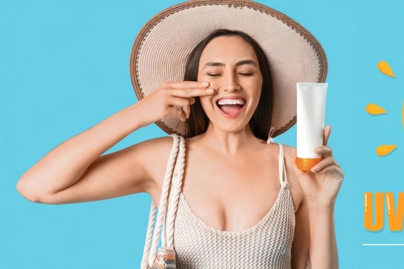 dùng kem chống nắng trị sạm da