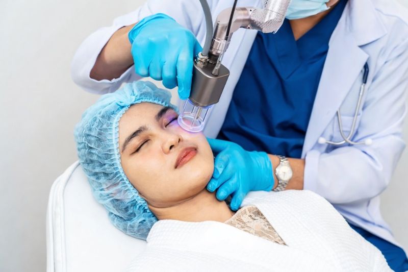 điều trị sạm da bằng ánh sáng IPL