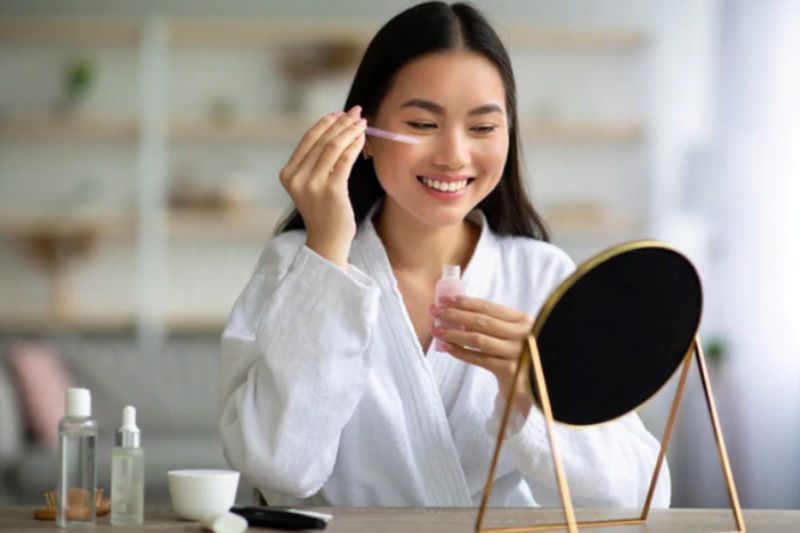 Retinol dùng trong buổi tối