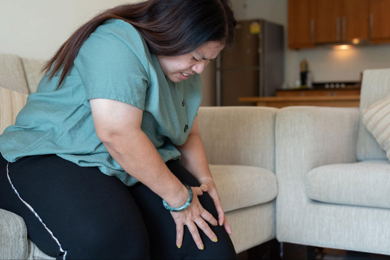 Thừa cân béo phì gây đau đầu gối