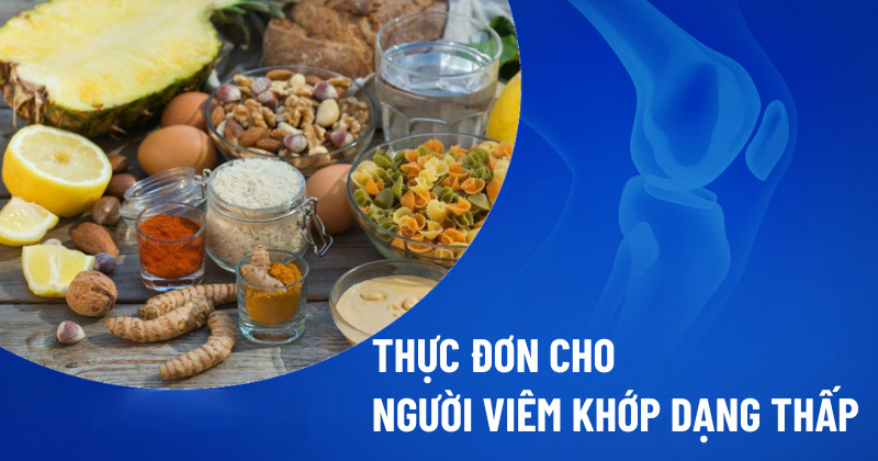 Thực đơn cho người viêm khớp dạng thấp