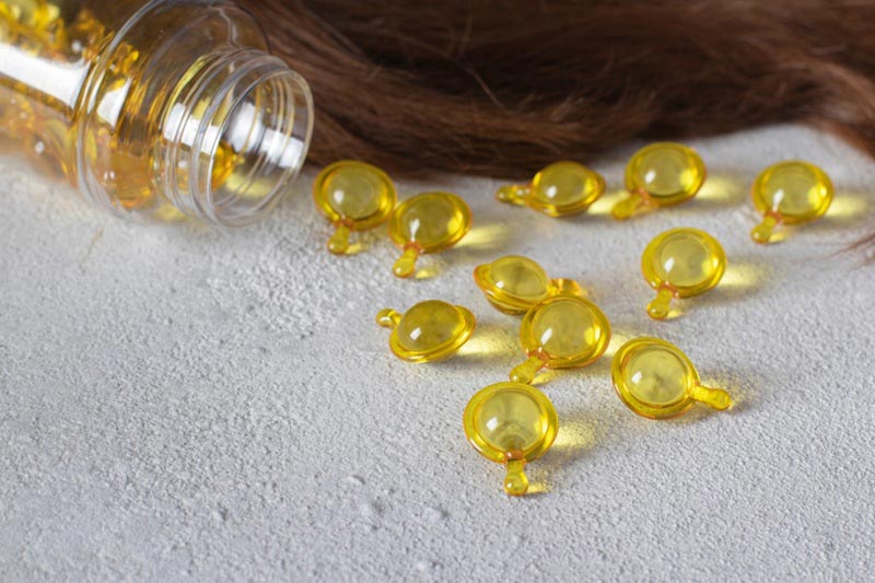 ủ dưỡng tóc bằng vitamin e