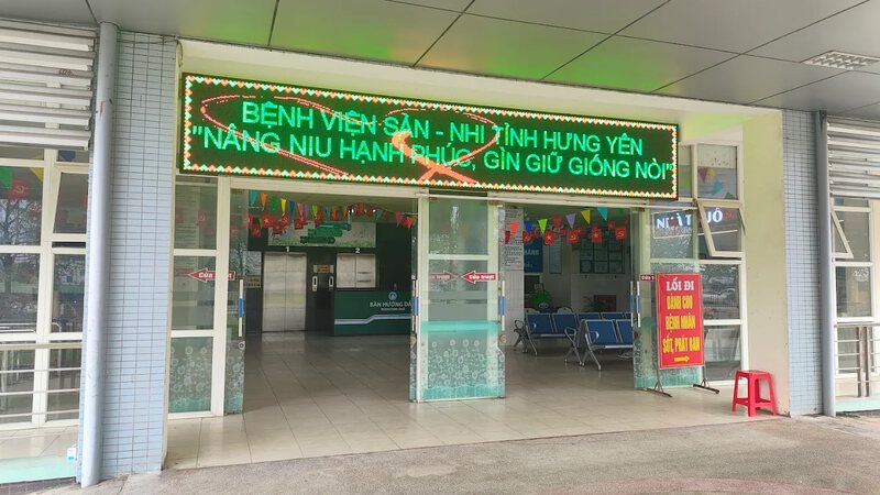 bệnh viện sản nhi tỉnh hưng yên
