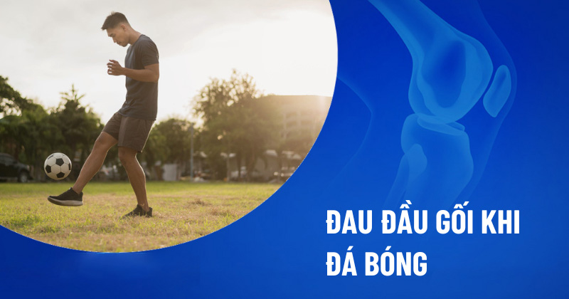Đau đầu gối khi đá bóng
