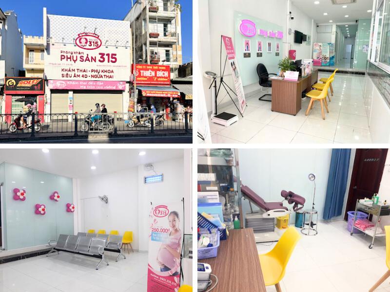 phòng khám phụ sản 315 ở gò vấp