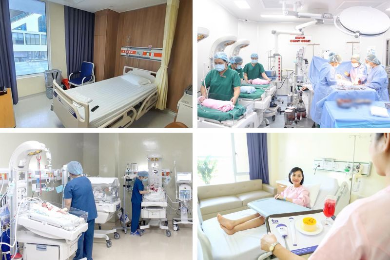 phòng sinh phòng nội trú sang trọng