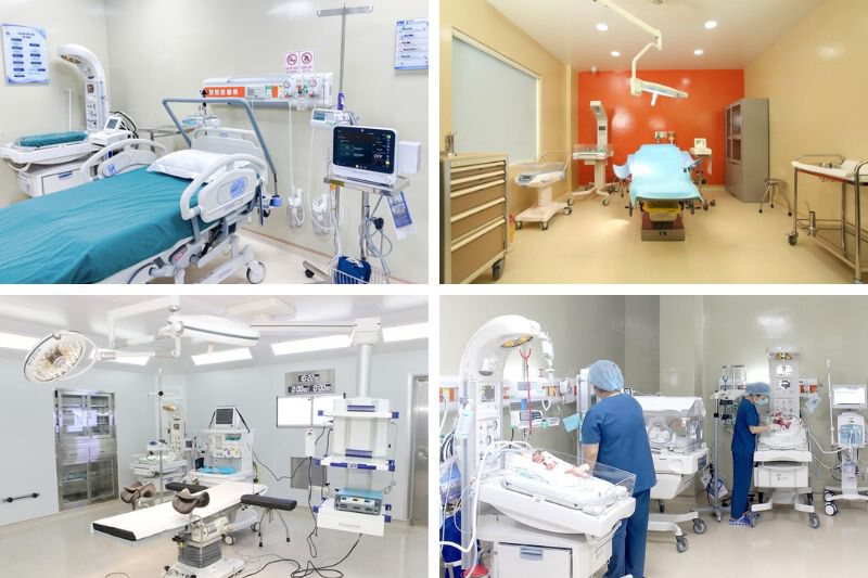 phòng sinh phòng phẫu thuật và hậu phẫu hiện đại