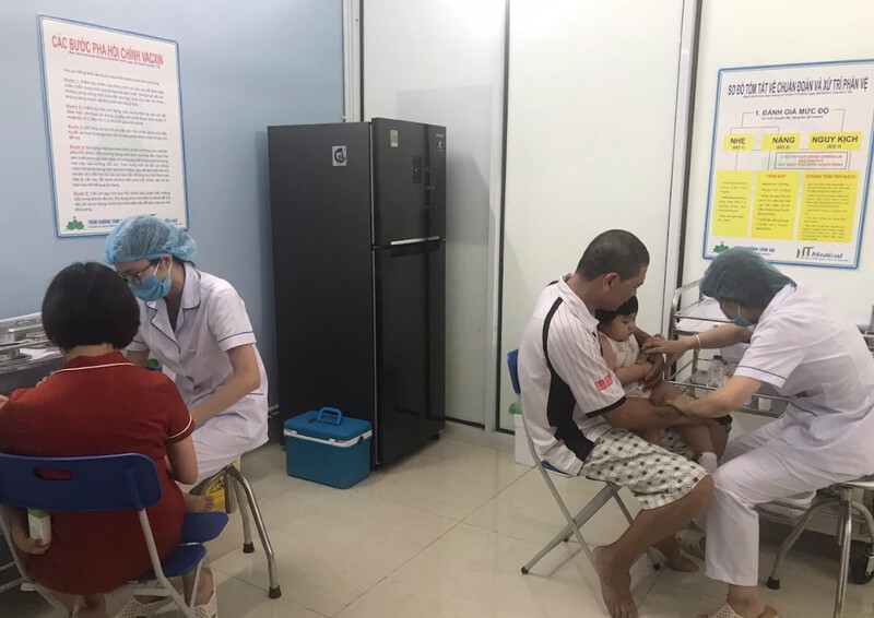 phòng tiêm chủng tâm anh