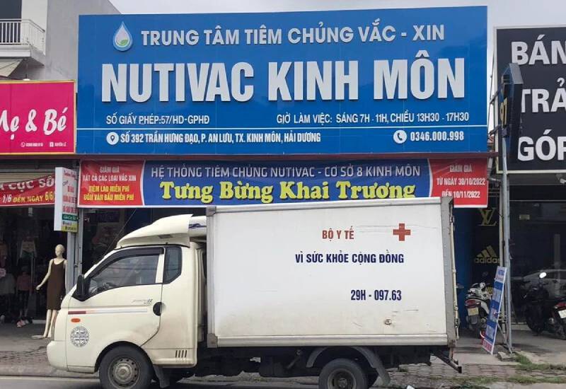 phòng tiêm vắc xin nutivac kinh môn