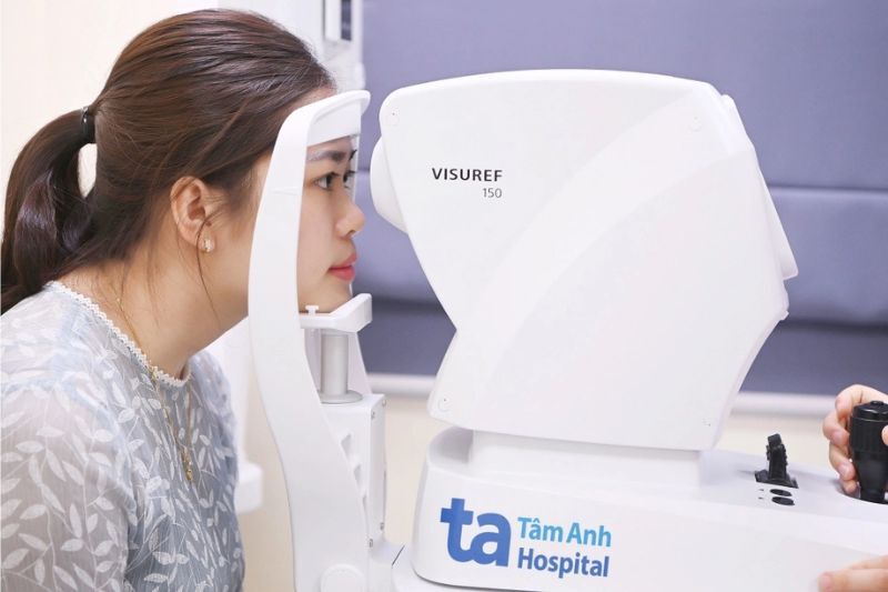 Trung Tâm Mắt công nghệ cao Tâm Anh là nơi được nhiều khách hàng tin tưởng và lựa chọn điều trị loạn thị. - Ảnh: BVĐK Tâm Anh.