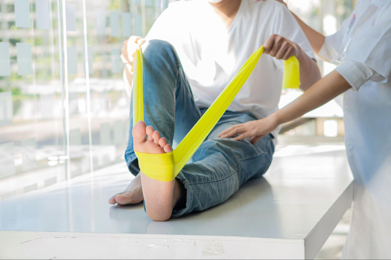 Vật lý trị liệu viêm khớp mắt cá chân