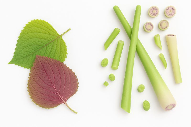 xong hơi lá tía tô cùng xã chữa tàn nhang