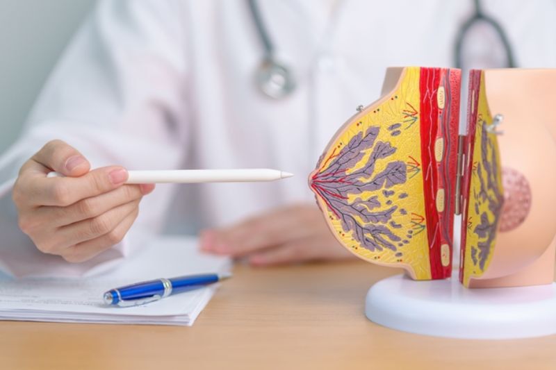 Liệu pháp hormone thay thế tiềm ẩn các rủi ro sức khỏe như nguy cơ ung thư vú khi sử dụng lâu dài.