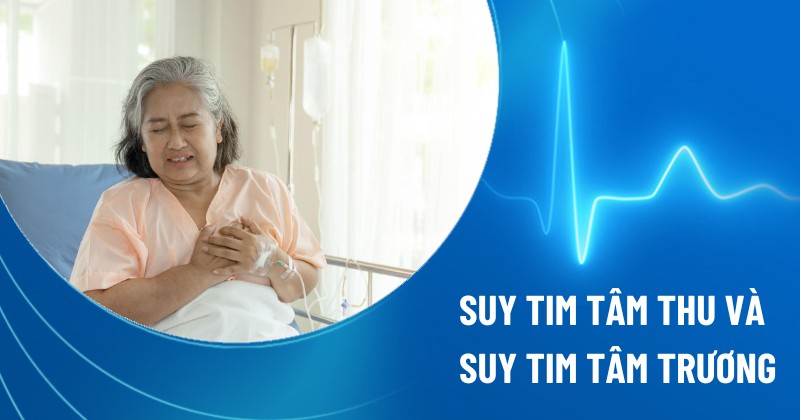 suy tim tâm thu và suy tim tâm trương
