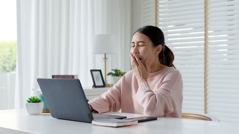 thiếu ngủ sâu kéo dài gây ảnh hưởng đến sức khỏe