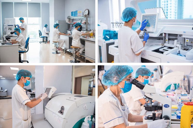 trung tâm xét nghiệm của bệnh viện tâm anh