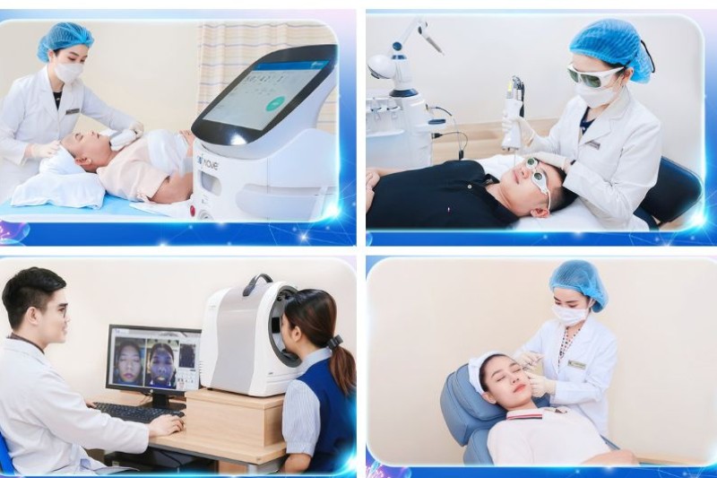 cơ sở vật chất bệnh viện tâm anh khoa da liễu