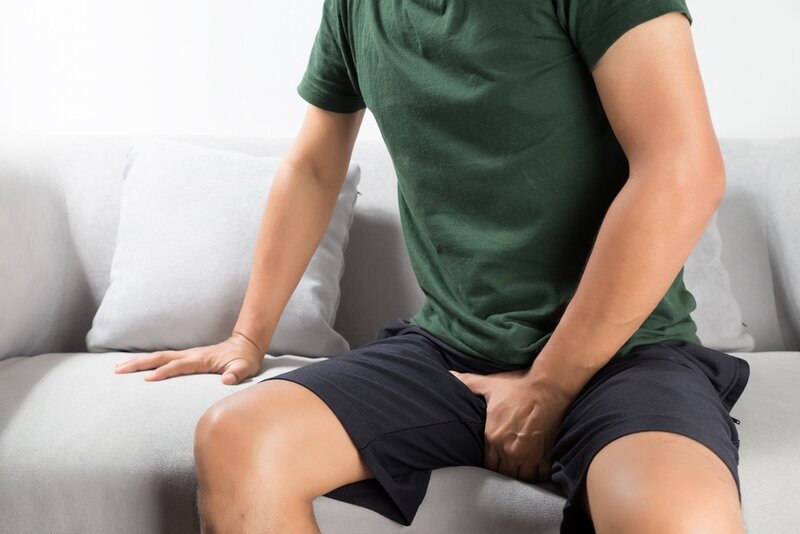 đau ở dương vật