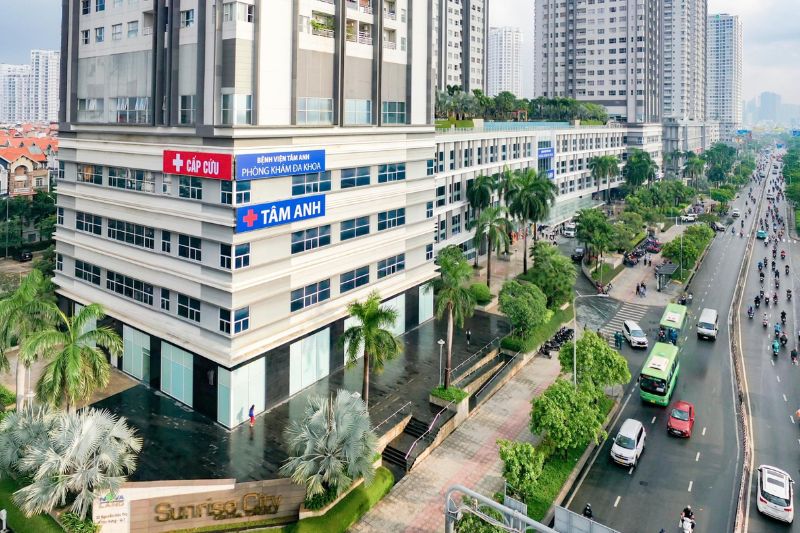 phòng khám đa khoa tâm anh quận 7