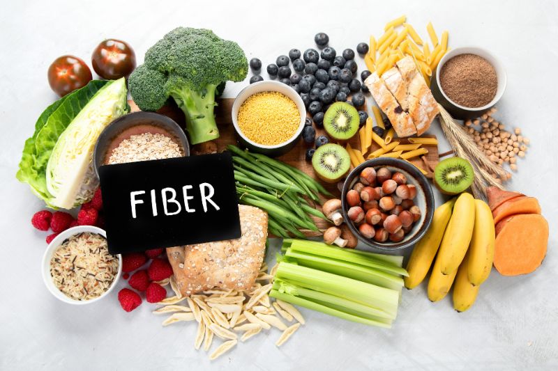 bệnh nhân nên ưu tiên thực phẩm giàu chất xơ
