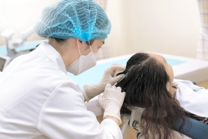 tiêm meso điều trị rụng tóc