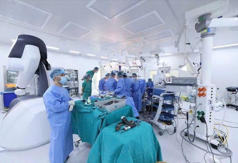 Hệ thống máy móc bệnh viện Đa khoa Tâm Anh