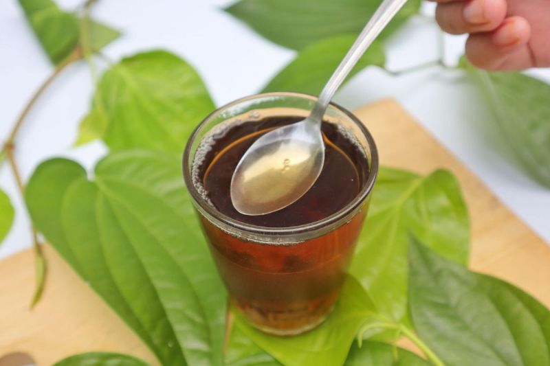 nước lá trầu không sáng da từ bên trong