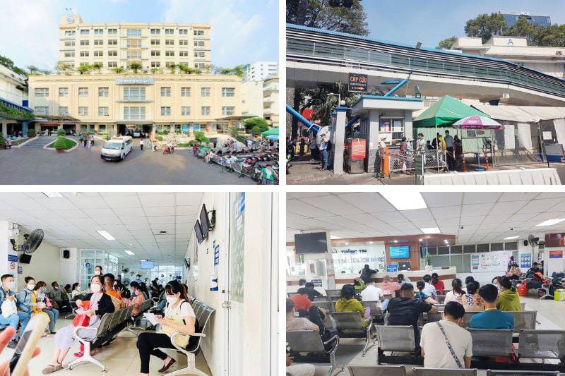 xét nghiệm tại bệnh viện từ dũ