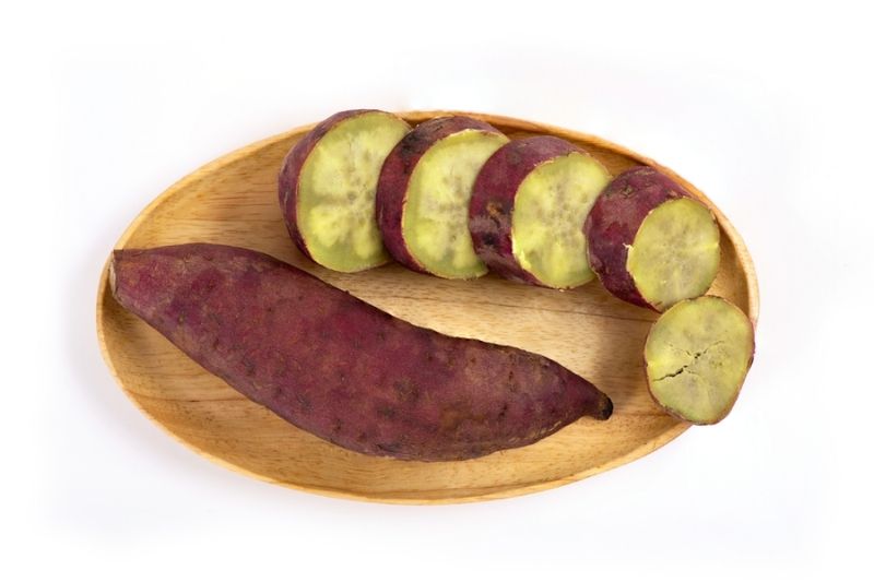 Khoai lang luộc phù hợp với người men gan cao