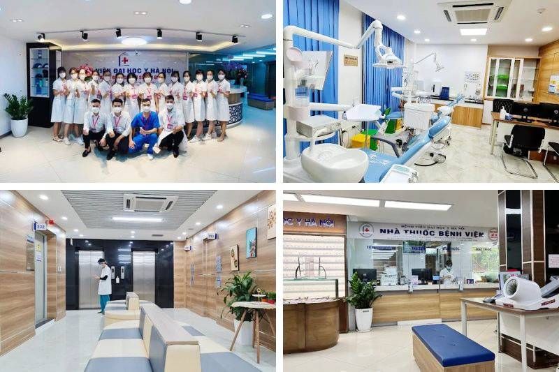 cơ sở vật chất bệnh viện đại hoc y hà nội ở cầu giấy
