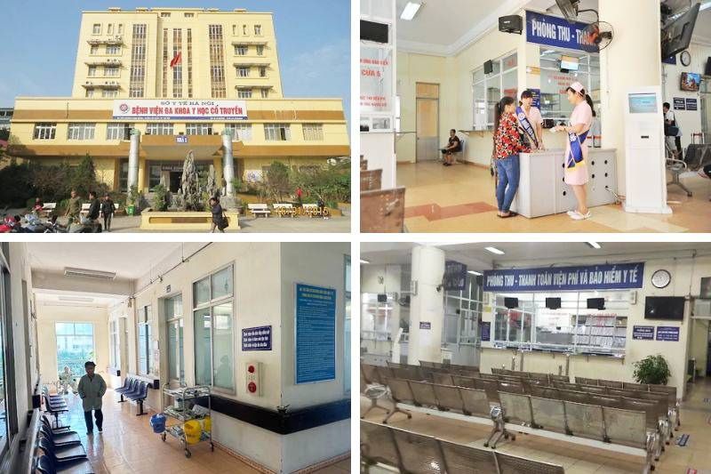 không gian bệnh viện đa khoa y học cổ truyền hà nội