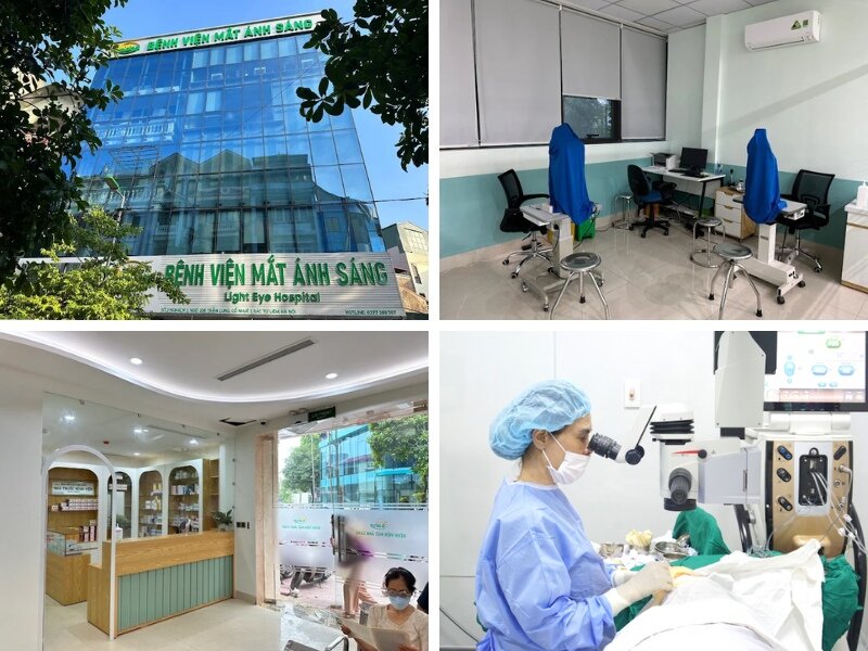 bệnh viện mắt ánh sáng