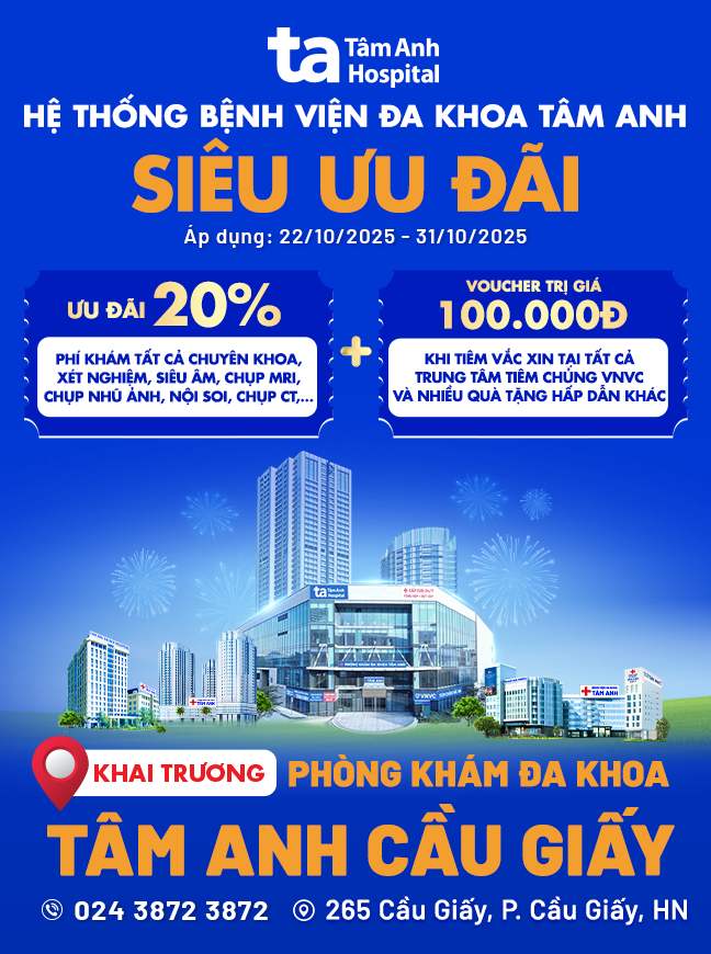 Sự kiện khai trương Tâm Anh Cầu giấy