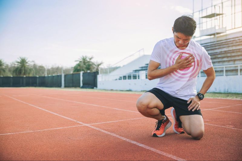 khó thở khi tập thể dục làm tim suy ở người trẻ