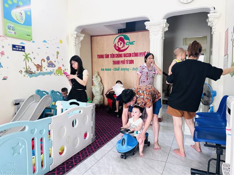 khu vực dành cho trẻ em