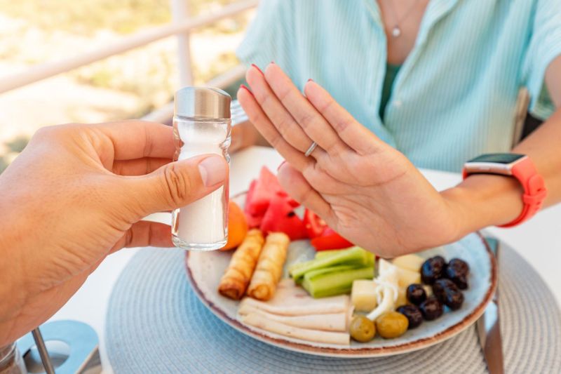 hạn chế tiêu thụ muối để phòng tránh suy tim