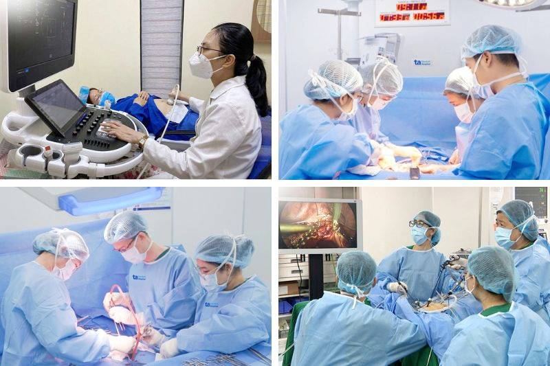 Phẫu thuật nội soi u xơ tử cung tại BVĐK Tâm Anh