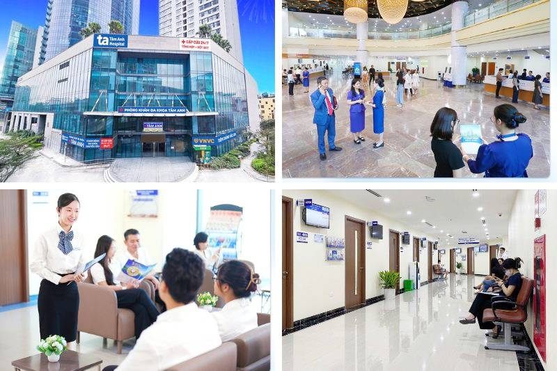 phòng khám đa khoa tâm anh tại cầu giấy