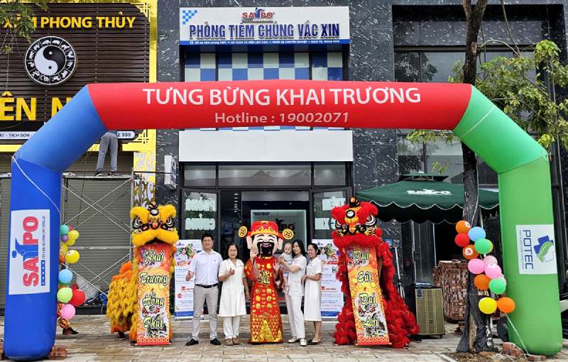 phòng tiêm vắc xin safpo