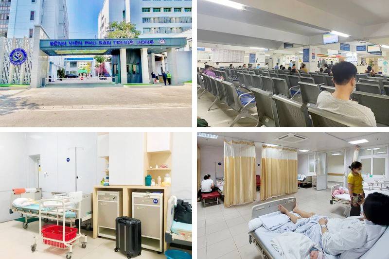 khám sản, phụ khoa tại bệnh viện phụ sản trung ương