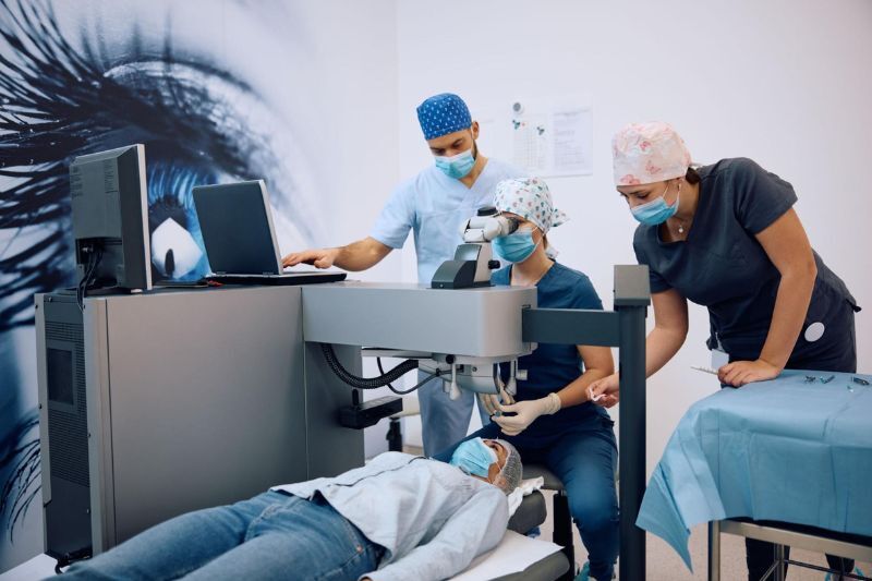 phương pháp mổ mắt hiện đại