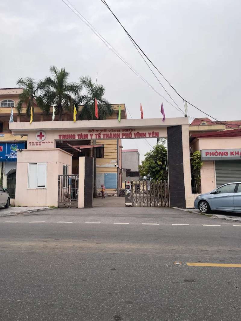trung tâm y tế thành phố vĩnh yên