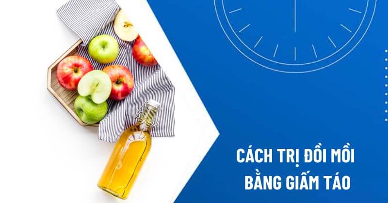 cách trị đồi mồi bằng giấm táo