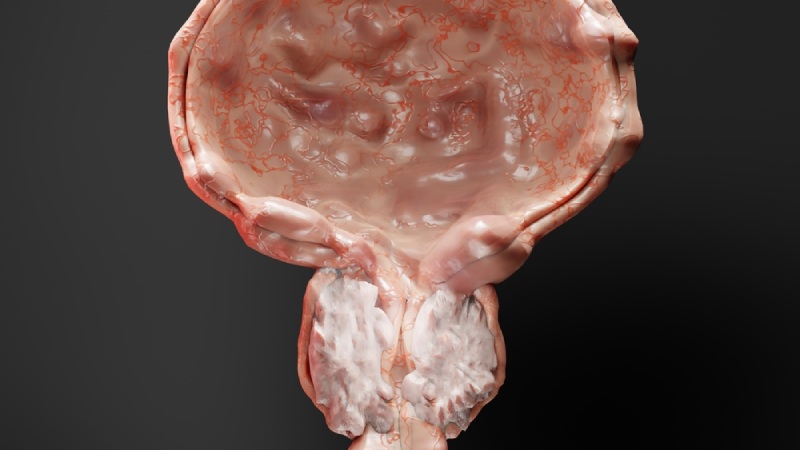 canxi lắng đọng tại tuyến tiền liệt