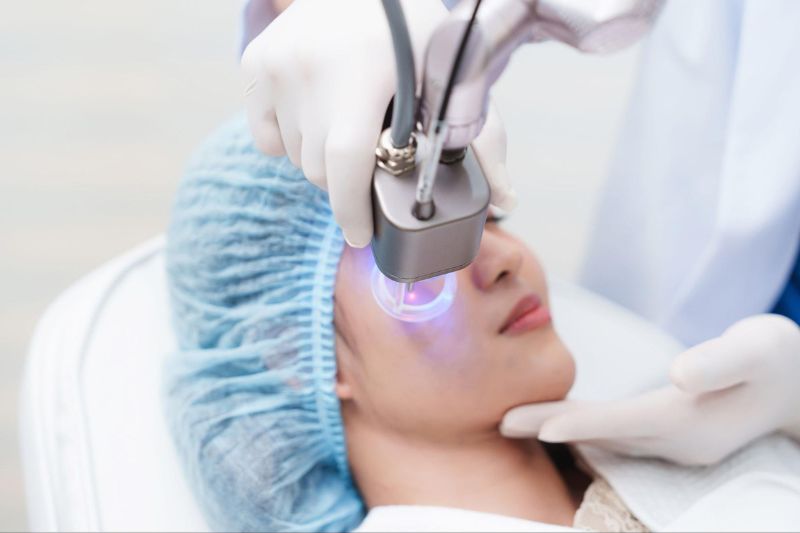 điều trị tàn nhang bằng laser