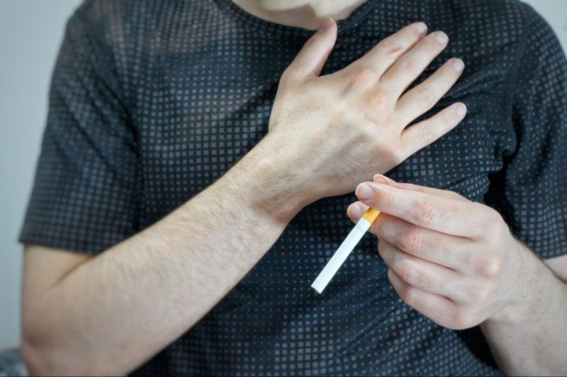 hút thuốc gây suy tim sau nhồi máu cơ tim