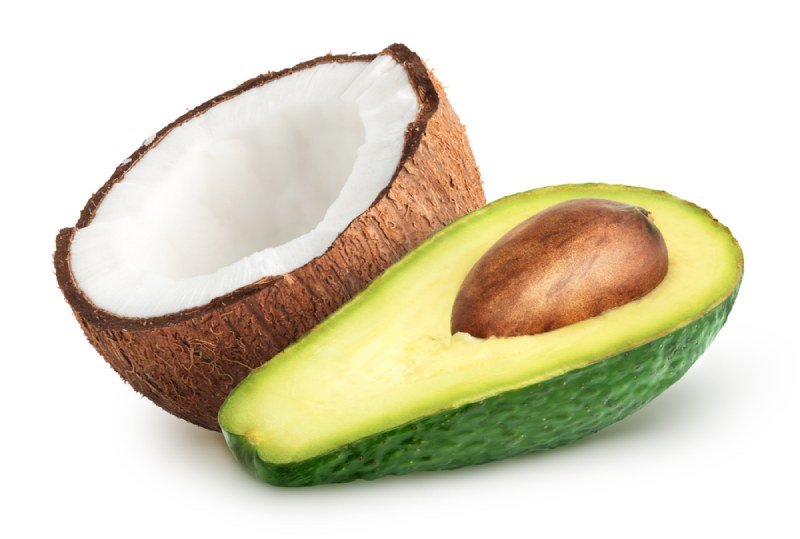 kết hợp dầu dừa và bơ chữa nám