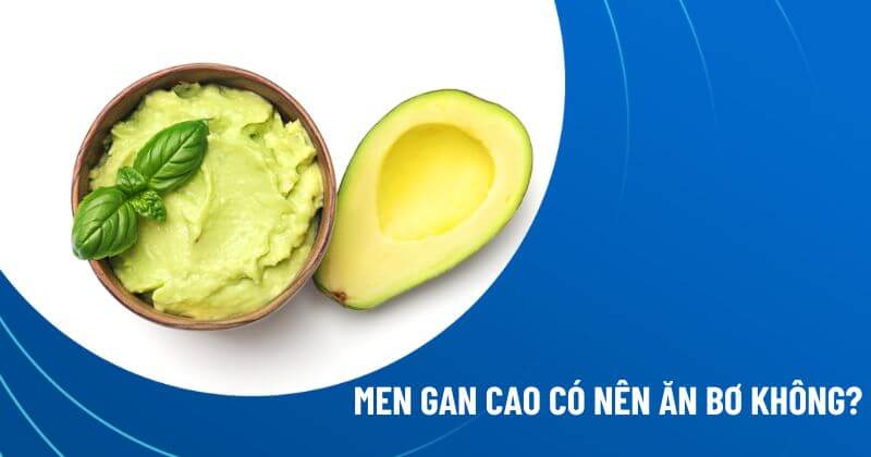 men gan cao có nên ăn bơ không