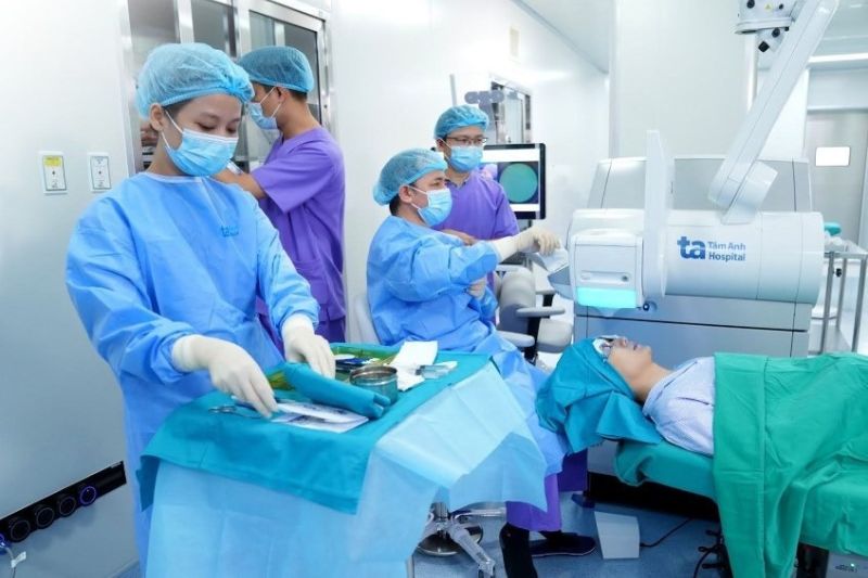 phẫu thuật laser excimer hiện đại