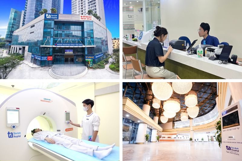 phòng khám đa khoa tâm anh cầu giấy